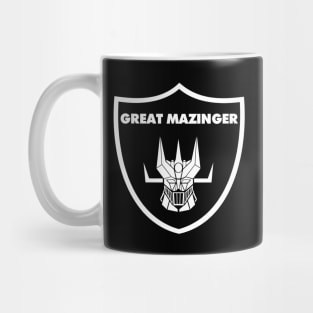 Great M robot Raid Mug